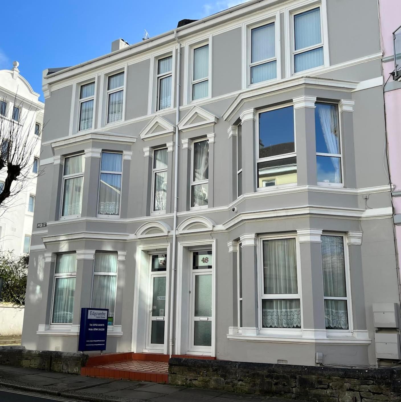 Edgcumbe Guest House Plymouth Exterior foto